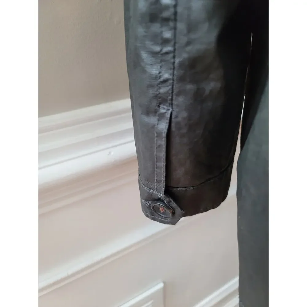 Banana Republic Utility Jacket Men's XXL Dark Grey Four Front Cargo Pockets